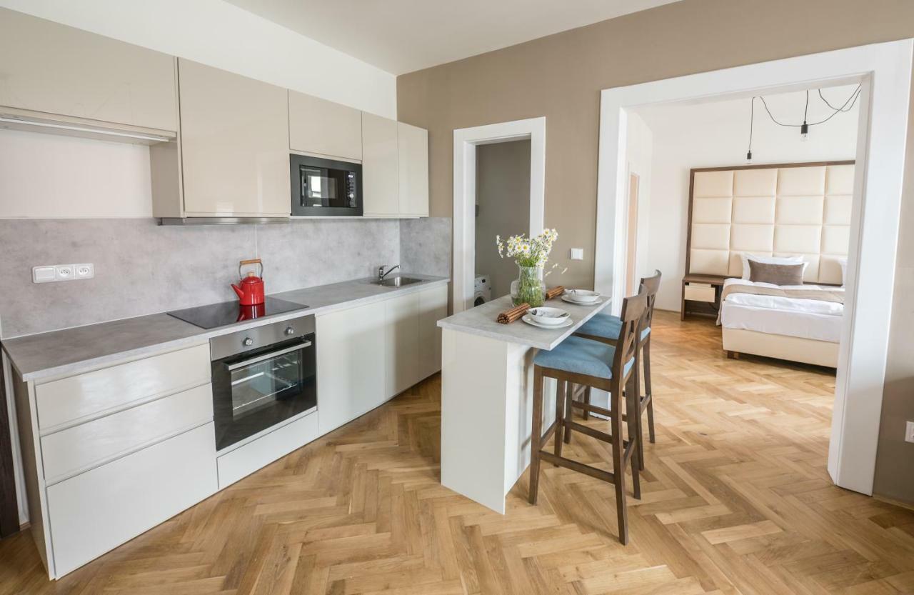 Letna Garden Suites Praha Exteriér fotografie